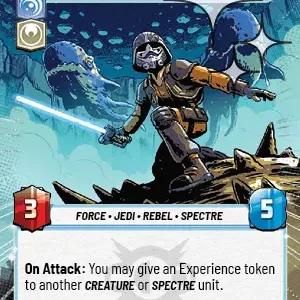 Ezra Bridger HYPERSPACE FOIL STWU LOF INGLES