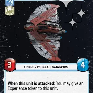 T-6 Shuttle 1974 HYPERSPACE FOIL STWU LOF INGLES