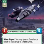 Paladin Training Corvette HYPERSPACE FOIL STWU LOF INGLES