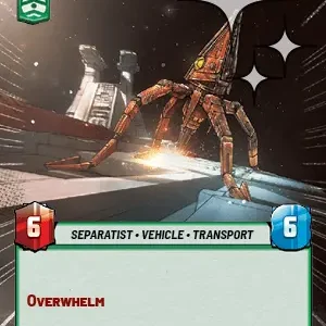 Trident Assault Ship HYPERSPACE FOIL STWU LOF INGLES