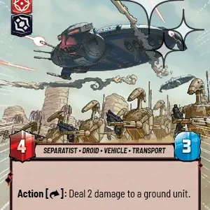 Heavy Missile Gunship HYPERSPACE FOIL STWU LOF INGLES