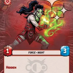 Witch of the Mist HYPERSPACE FOIL STWU LOF ESPAÑOL