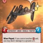 Hyena Bomber HYPERSPACE FOIL STWU LOF INGLES