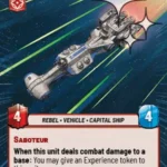Blockade Runner HYPERSPACE FOIL STWU LOF INGLES