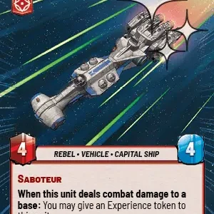 Blockade Runner HYPERSPACE FOIL STWU LOF INGLES