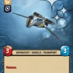 Banking Clan Shuttle HYPERSPACE FOIL STWU LOF INGLES