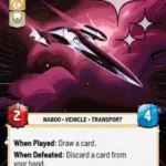 J-Type Nubian Starship HYPERSPACE FOIL STWU LOF