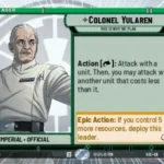 Colonel Yularen HyperSpace Leader -STWU SEC Ingles
