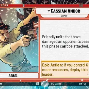 Cassian Andor hyperSpace -STWU SEC Ingles