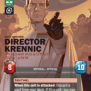 Director Krennic Prestige Foil STWU SEC Ingles