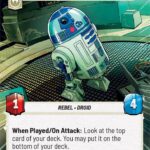 R2-D2 - Ignoring Protocol (Hyperspace) - Spark of Rebellion: Weekly Play Promos (SOR-WPP) INGLES