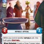 Outspoken Representative (Hyperspace) - Twilight of the Republic (TWI)