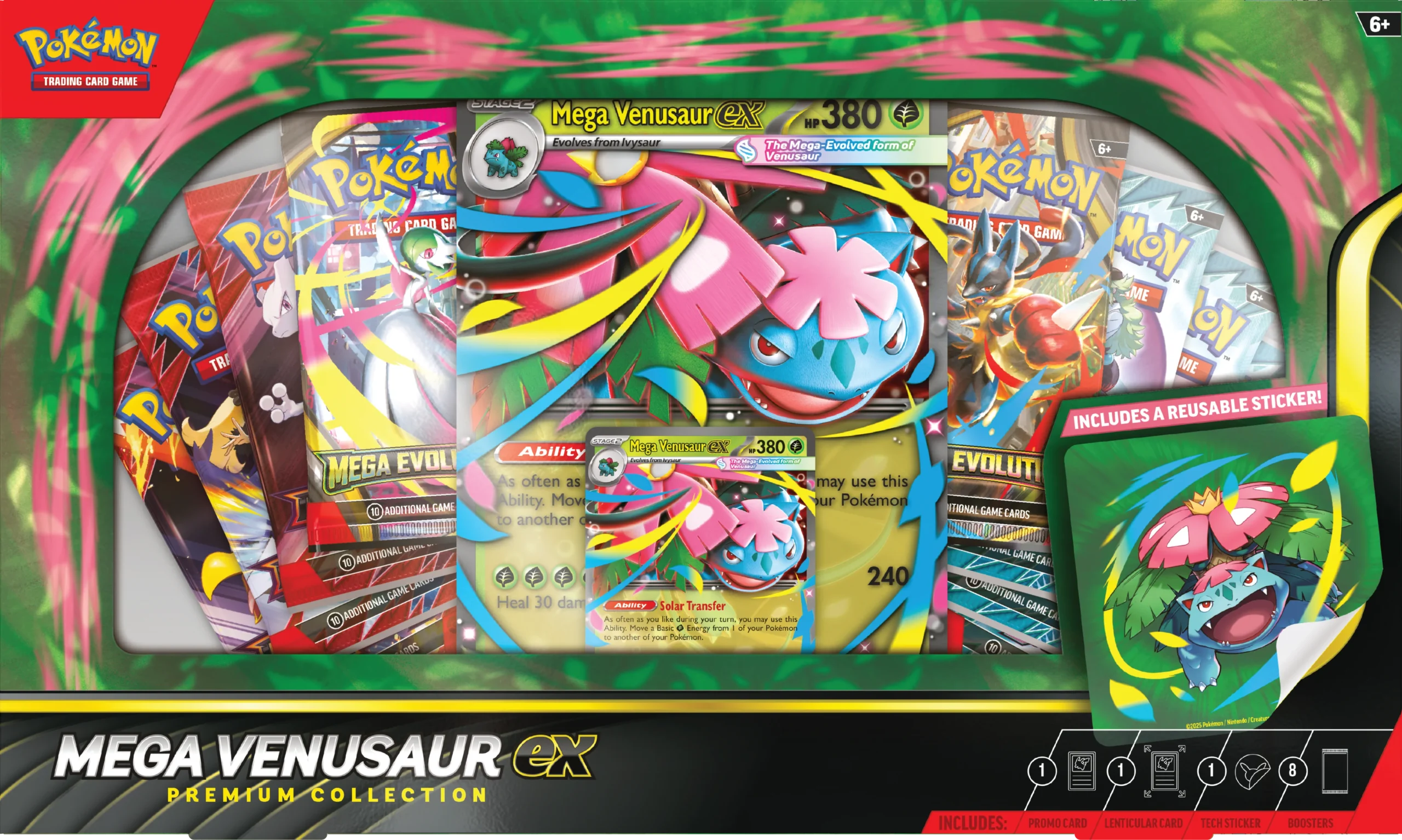 Pre Venta Mega Venusaur Ex Premium Collection Ingles