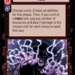 Force Lightning - Spark of Rebellion (SOR)