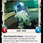 R2-D2 - Ignoring Protocol - Spark of Rebellion (SOR) ingles