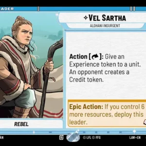 Vel Sartha - Aldhani Insurgent Leader – A Lawless Time (LAW)