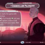 Chancellor Palpatine - Playing Both Sides Lider (Showcase) - Twilight of the Republic (TWI)