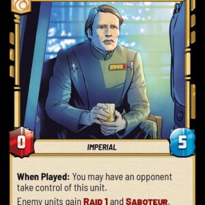 Galen Erso - Destroying His Creation - A Lawless Time (LAW) HyperSpace Foil