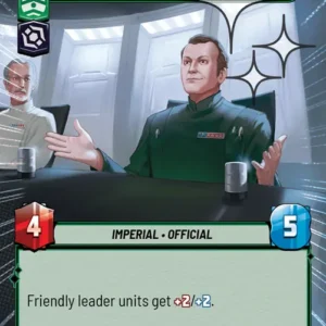 Admiral Motti - Chain of Command – A Lawless Time (LAW) HyperSpace Foil