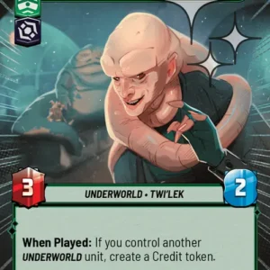 Bib Fortuna - Die Wanna Wanga? – A Lawless Time (LAW) HyperSpace Foil