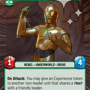 C-3PO - Translation Protocol – A Lawless Time (LAW) HyperSpace Foil