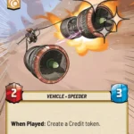 Champion's KT9 Podracer – A Lawless Time (LAW) HyperSpace Foil