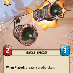 Champion's KT9 Podracer – A Lawless Time (LAW) HyperSpace Foil