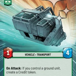 Getaway Freighter – A Lawless Time (LAW) HyperSpace Foil