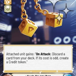 Han's Golden Dice – A Lawless Time (LAW) HyperSpace Foil