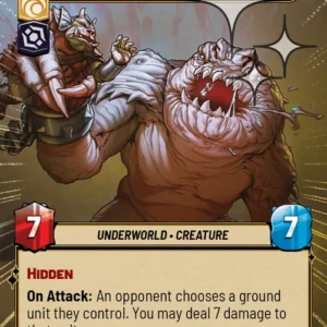 Jabba's Rancor - Snack Time! – A Lawless Time (LAW) HyperSpace Foil