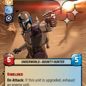 Jango Fett - Wily Mercenary – A Lawless Time (LAW) HyperSpace Foil