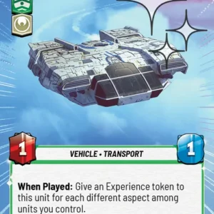 Jaunty Light Freighter – A Lawless Time (LAW) HyperSpace Foil