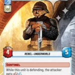 Lando Calrissian - Eyes Open – A Lawless Time (LAW) HyperSpace Foil