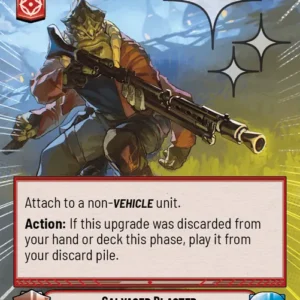 Salvaged Blaster – A Lawless Time (LAW) HyperSpace Foil