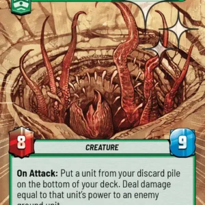 The Sarlacc of Carkoon - Horror of the Dune Sea – A Lawless Time (LAW) HyperSpace Foil