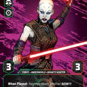 Asajj Ventress - Reluctant Hunter - A Lawless Time (LAW) Prestige