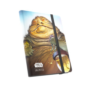 STAR WARS UNLIMITED 18-POCKET ALBUM - LEIA ORGANA/JABBA THE HUTT