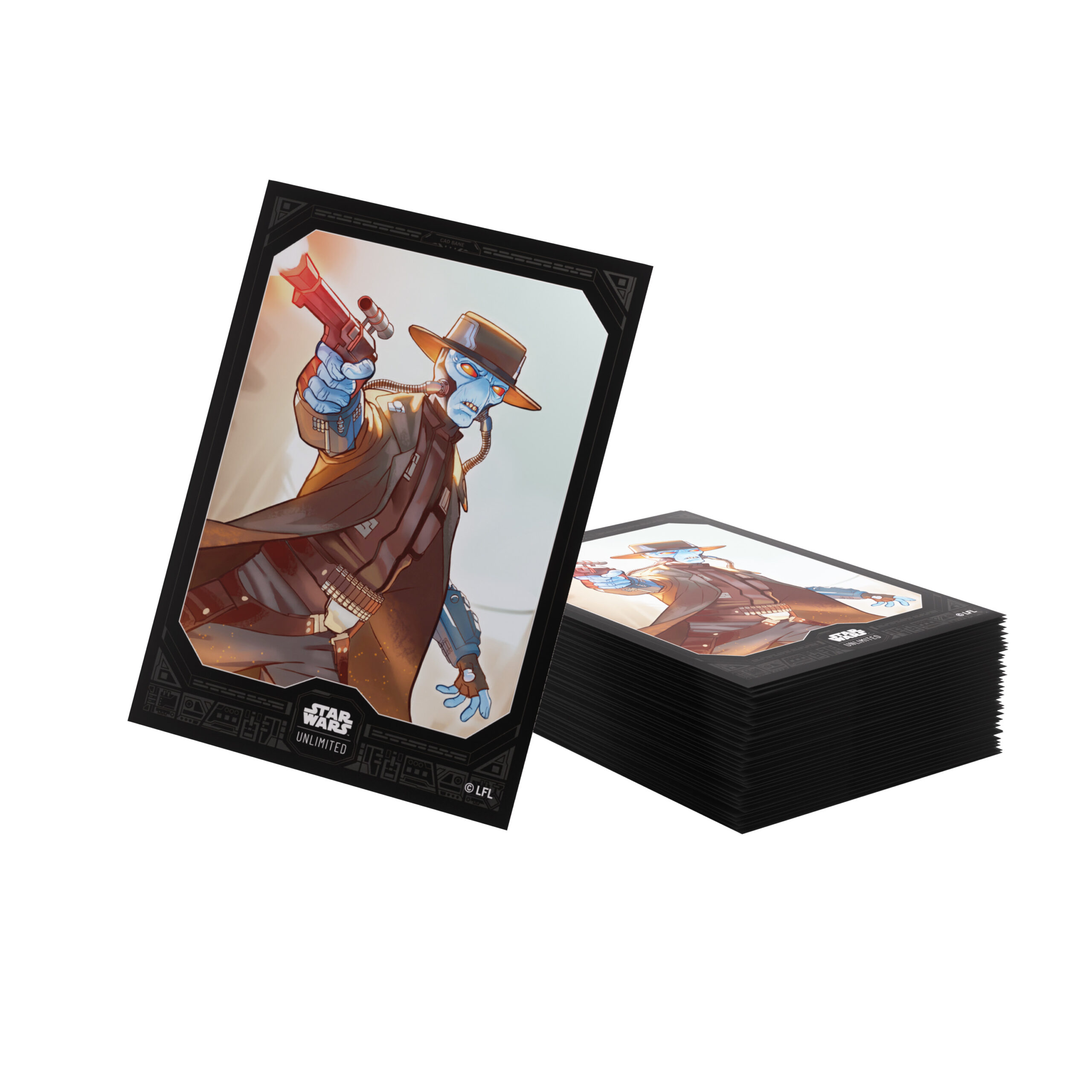 STAR WARS UNLIMITED PREMIUM ART SLEEVES - CAD BANE