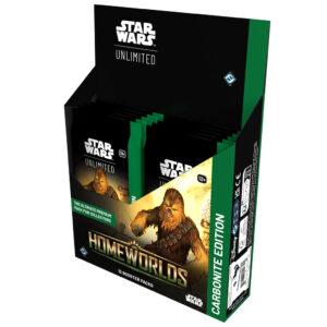 Pre Orden Star Wars Unlimited – Homeworlds Carbonite Booster Display Ingles